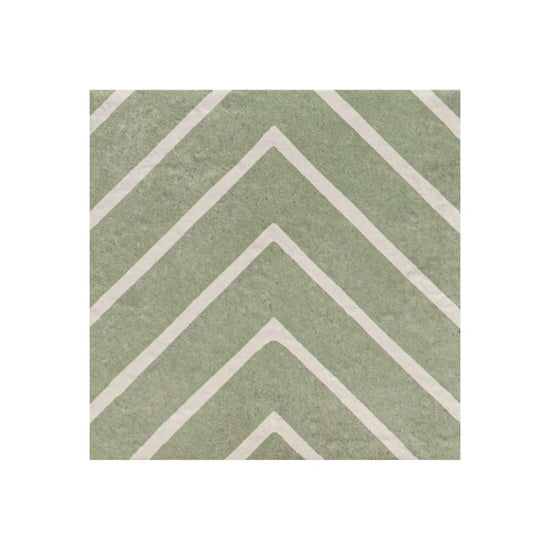 Verity Woven 8" x 8" Verde Porcelain Matte Tile