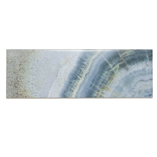 Isla 4" x 12" Aqua Ceramic Glossy Tile