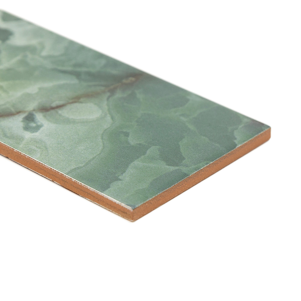 Isla 4"x12" Emerald Ceramic Glossy Tile