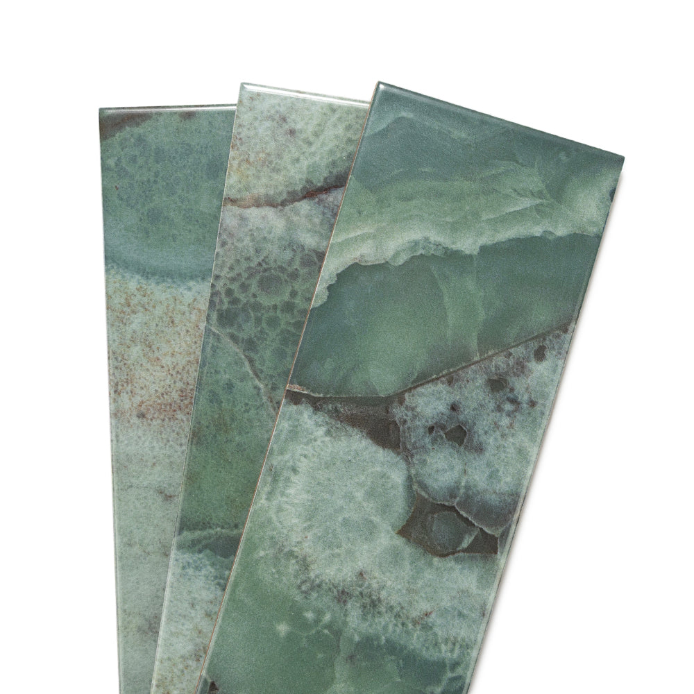 Isla 4"x12" Emerald Ceramic Glossy Tile