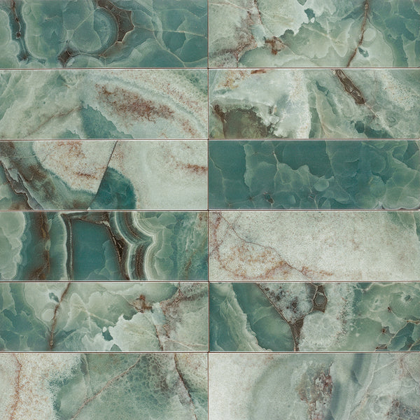 Isla 4"x12" Emerald Ceramic Glossy Tile