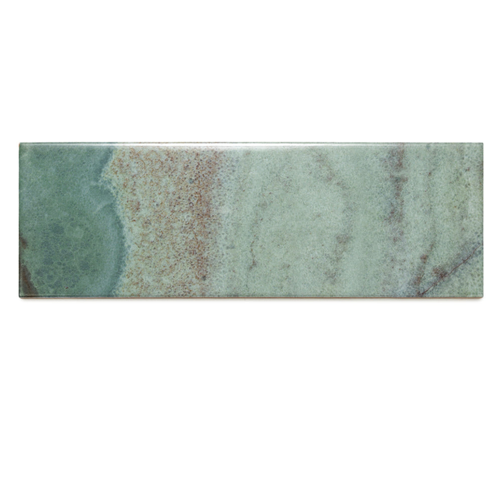 Isla 4"x12" Emerald Ceramic Glossy Tile
