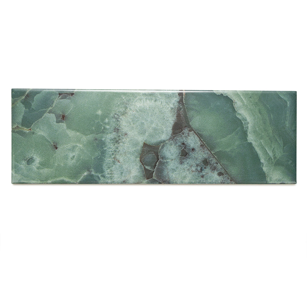 Isla 4"x12" Emerald Ceramic Glossy Tile