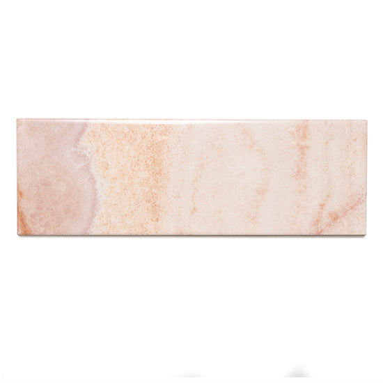 Isla 4" x 12" Rosewood Ceramic Glossy Tile