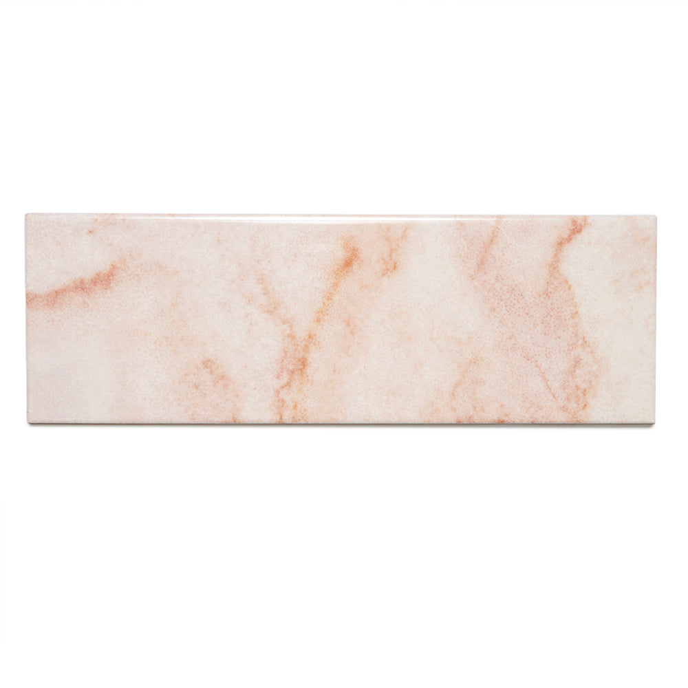 Isla 4" x 12" Rosewood Ceramic Glossy Tile