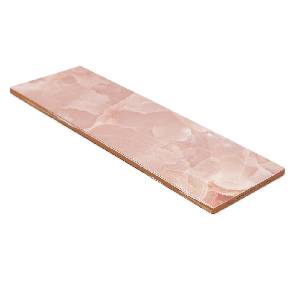 Isla 4" x 12" Rosewood Ceramic Glossy Tile