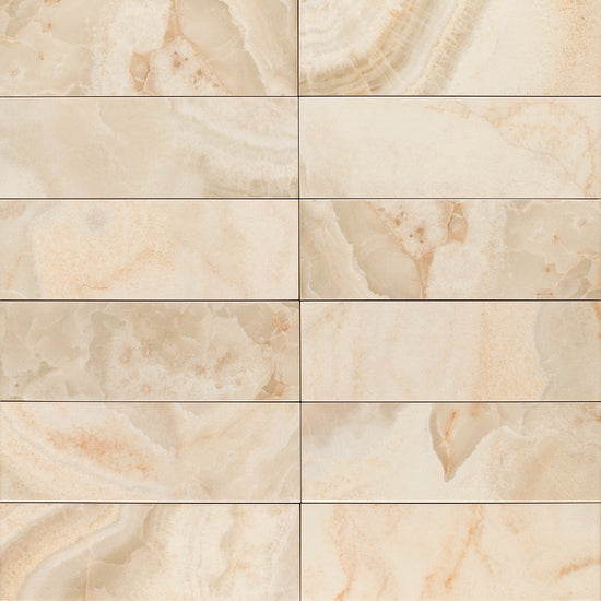 Isla 4" x 12" Sand Ceramic Glossy Tile