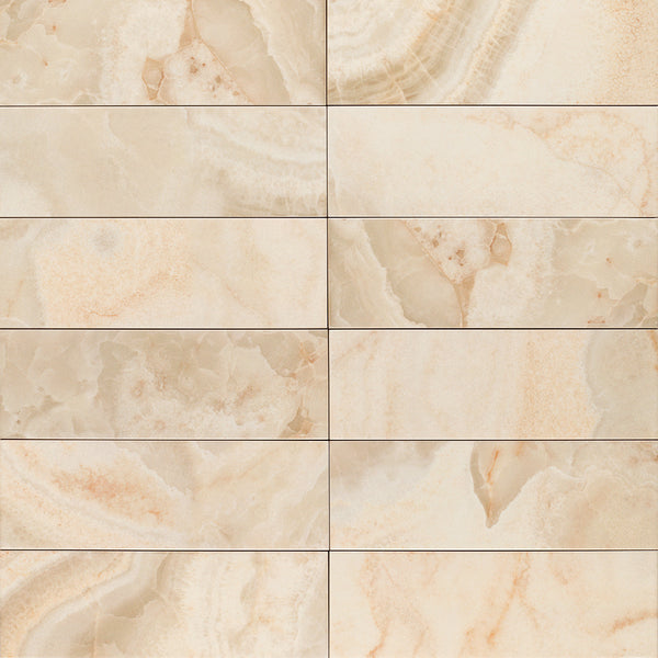 Isla 4" x 12" Sand Ceramic Glossy Tile