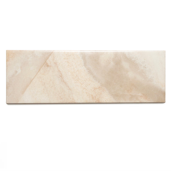 Isla 4" x 12" Sand Ceramic Glossy Tile