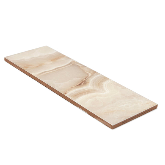 Isla 4" x 12" Sand Ceramic Glossy Tile