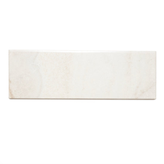 Isla 4" x 12" Snow Ceramic Glossy Tile