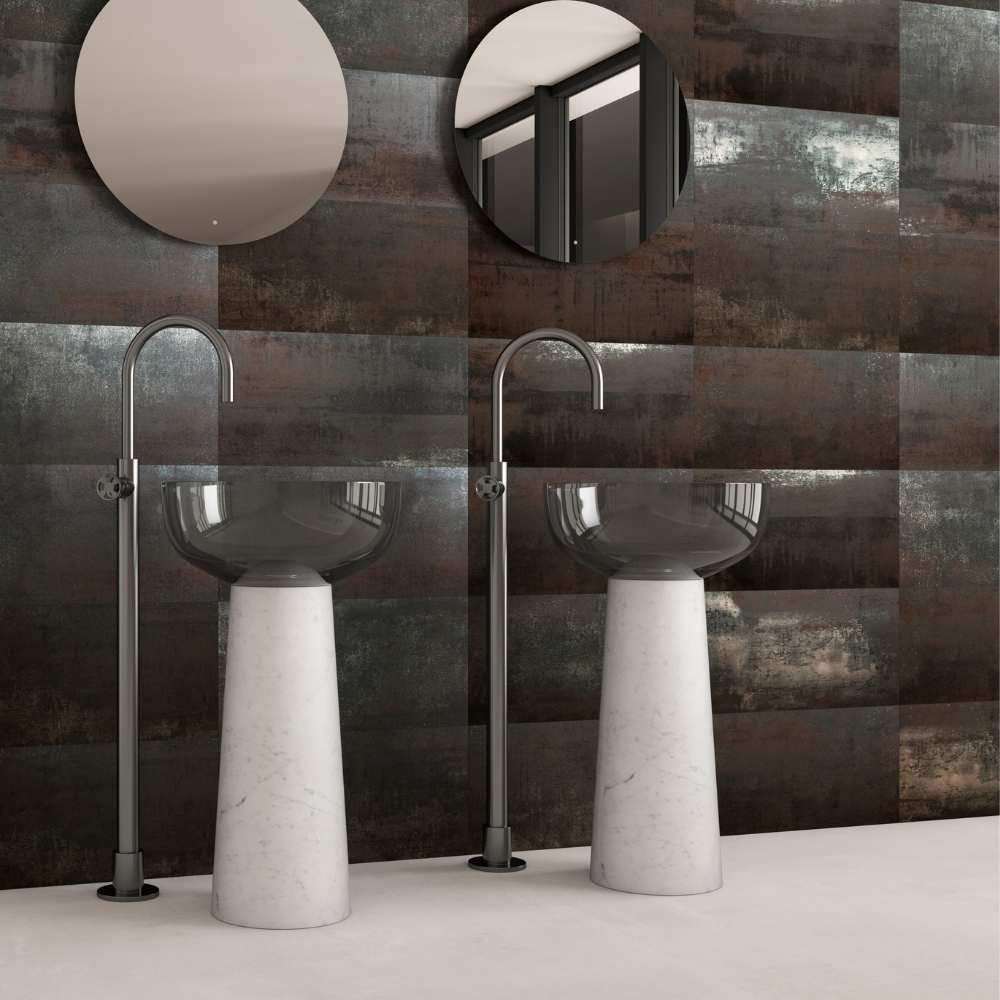 Metallica 12"x24" Porcelain Semi-Polished Tile