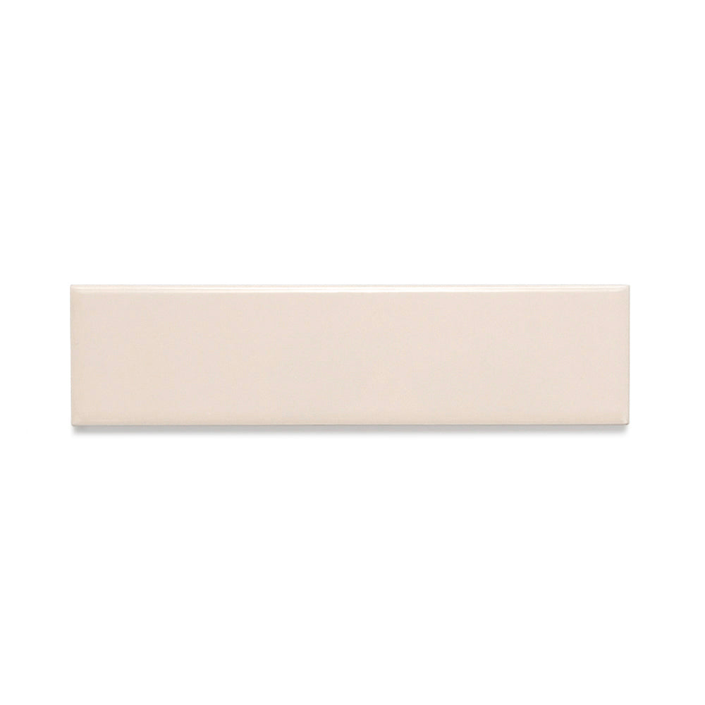 Subway Art 2"x8" Beige Pale Ceramic Glossy Tile