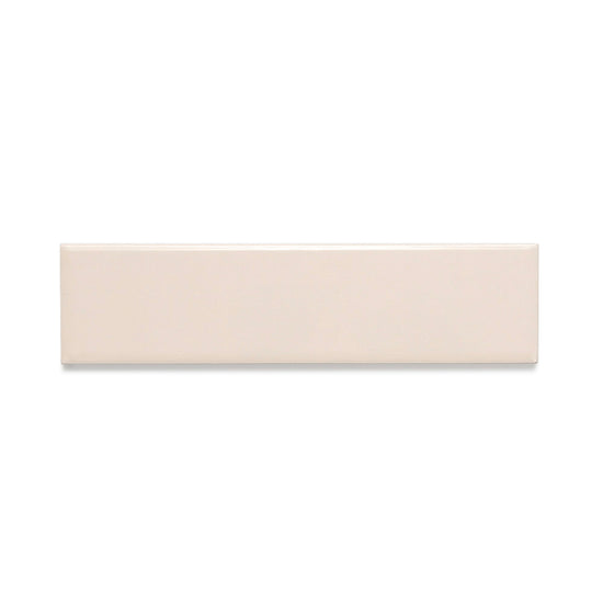 Subway Art 2"x8" Beige Pale Ceramic Glossy Tile