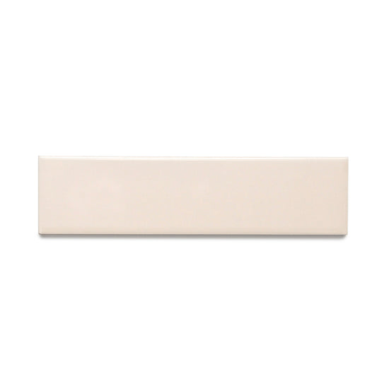 Subway Art 2"x8" Beige Pale Ceramic Glossy Tile