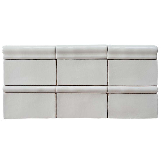 Frost 1" x 6" Blanco Ceramic Glossy Pencil