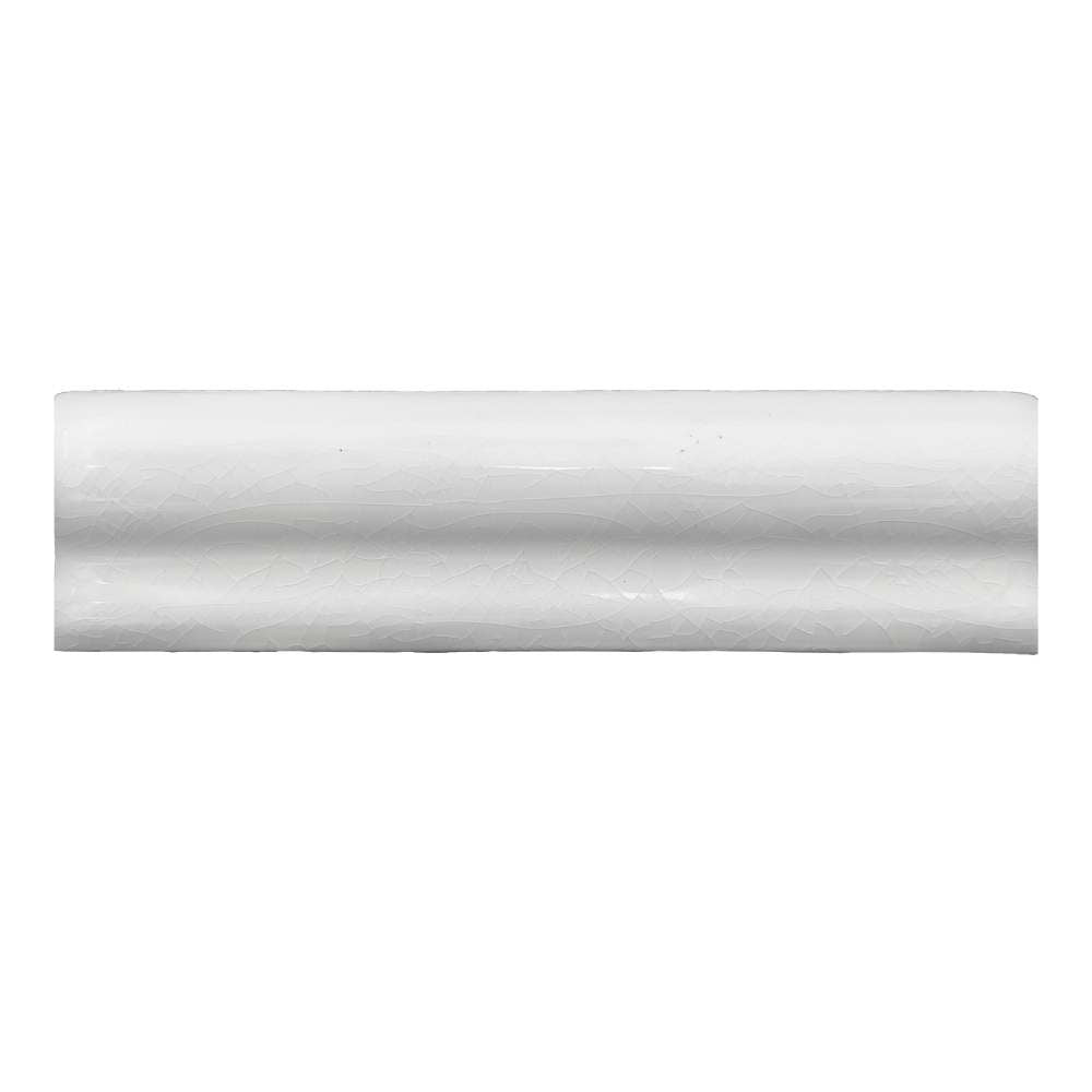 Frost 2" x 6" Blanco Ceramic Glossy Chair Rail