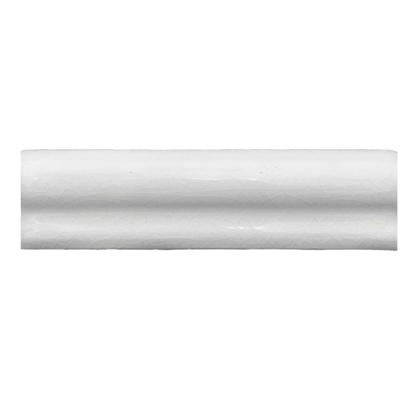 Frost 2" x 6" Blanco Ceramic Glossy Chair Rail
