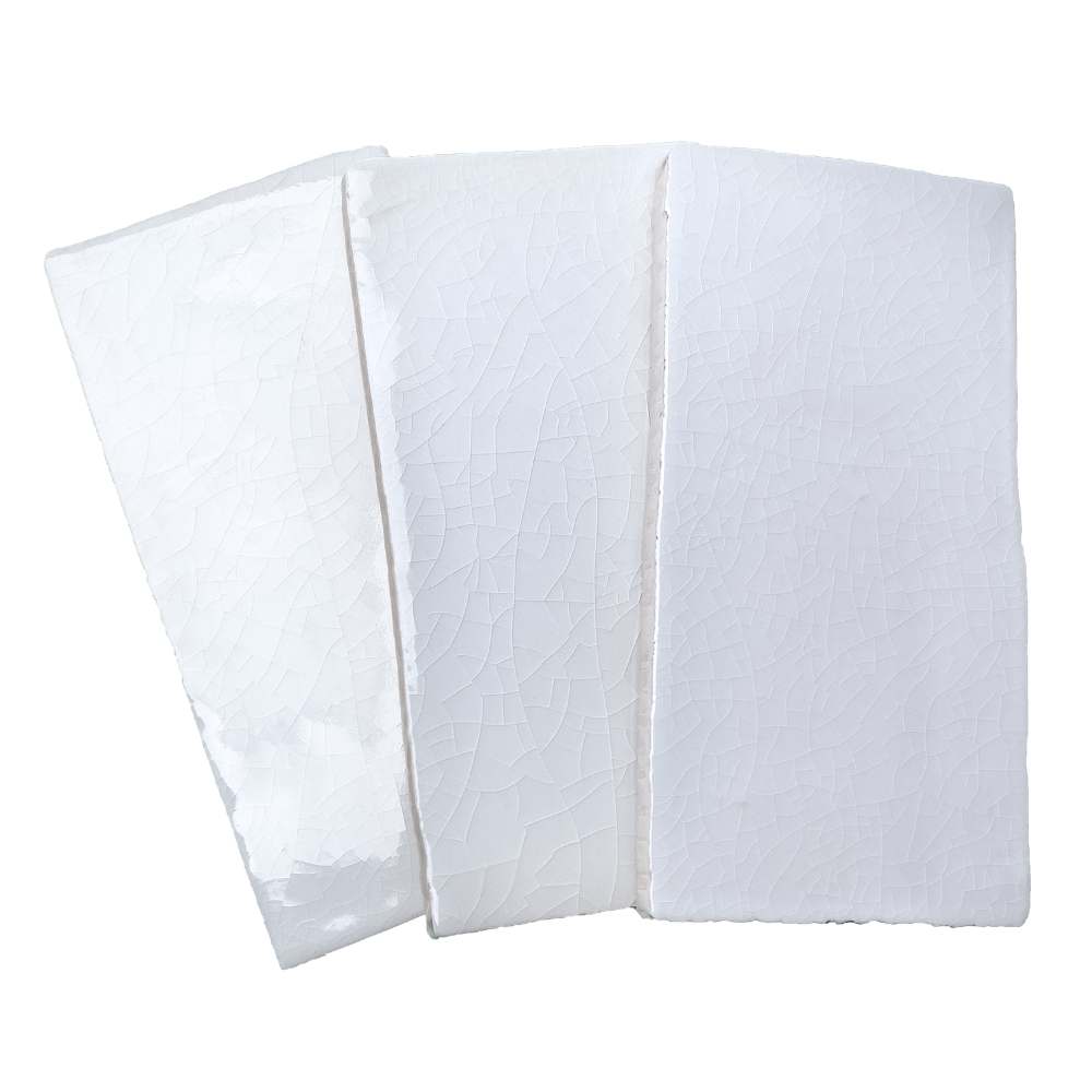 Frost 2"x6" Blanco Ceramic Glossy Chair Rail