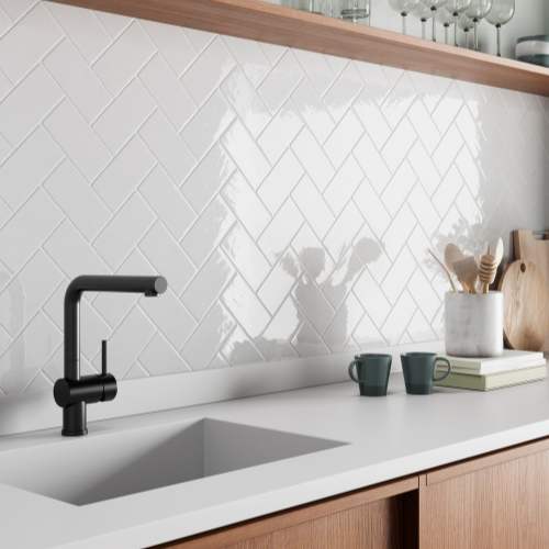 Frost 3" x 6" Blanco Ceramic Glossy Tile