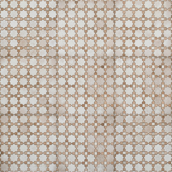 Roman Road 8"x8" Riad Porcelain Glossy Tile