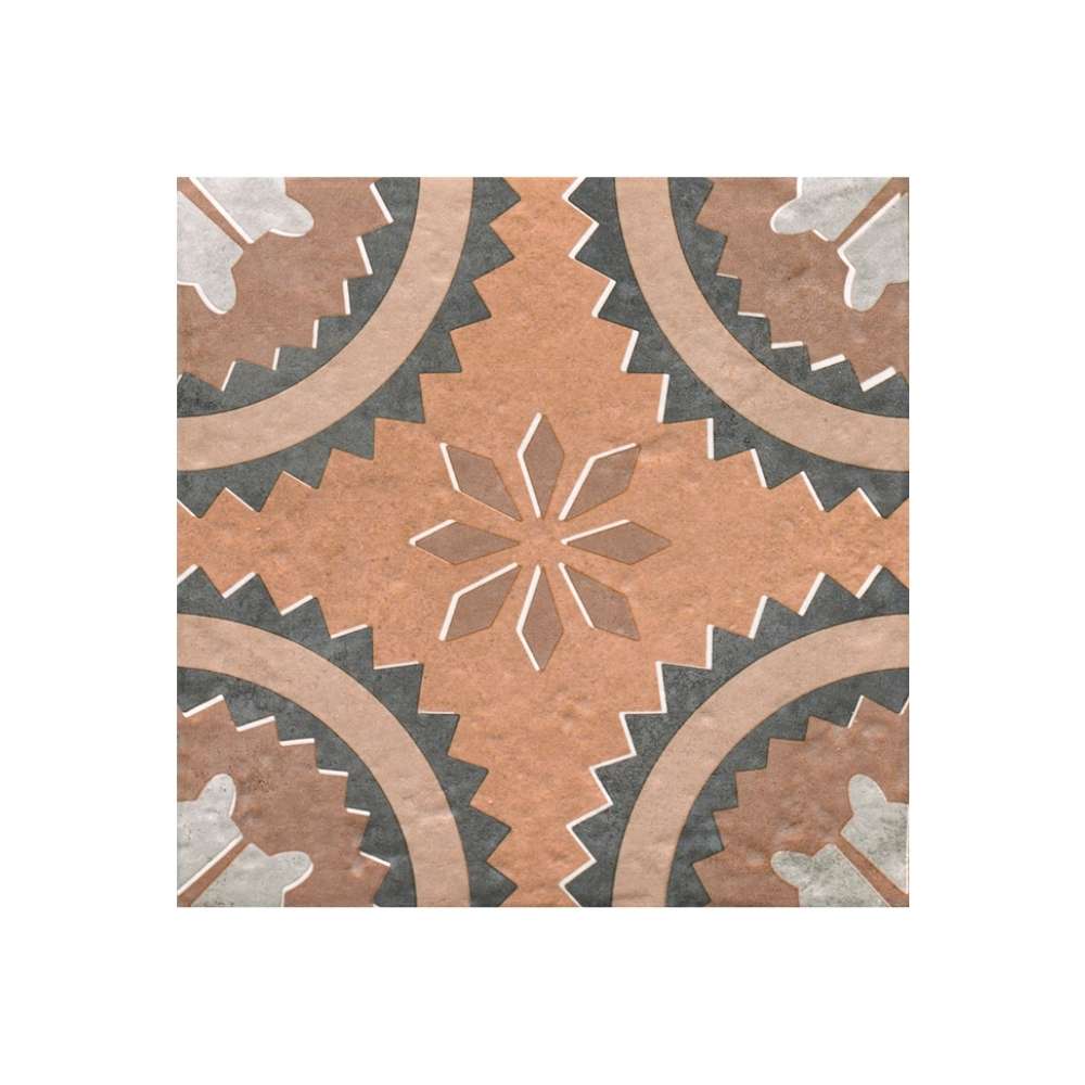 Verity Poppy 8" x 8" Cotto Porcelain Matte Tile