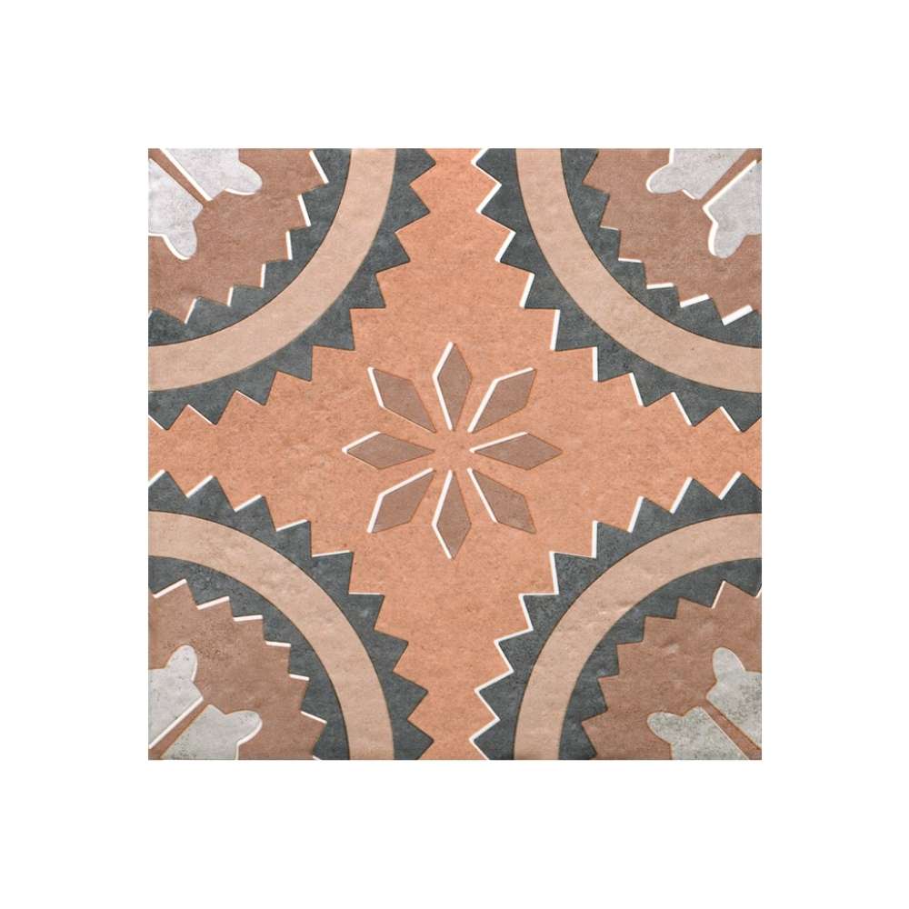 Verity Poppy 8" x 8" Cotto Porcelain Matte Tile