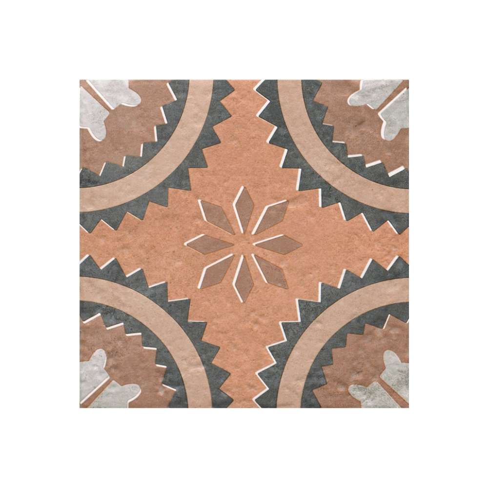 Verity Poppy 8" x 8" Cotto Porcelain Matte Tile