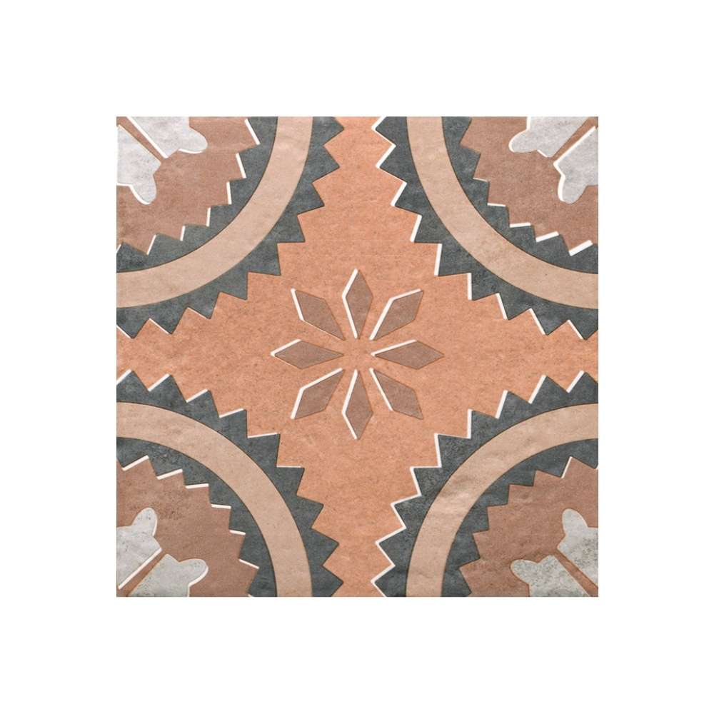 Verity Poppy 8" x 8" Cotto Porcelain Matte Tile