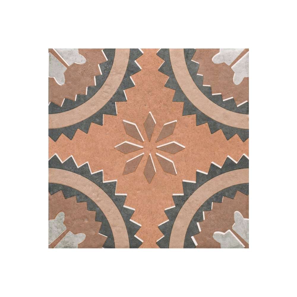 Verity Poppy 8" x 8" Cotto Porcelain Matte Tile