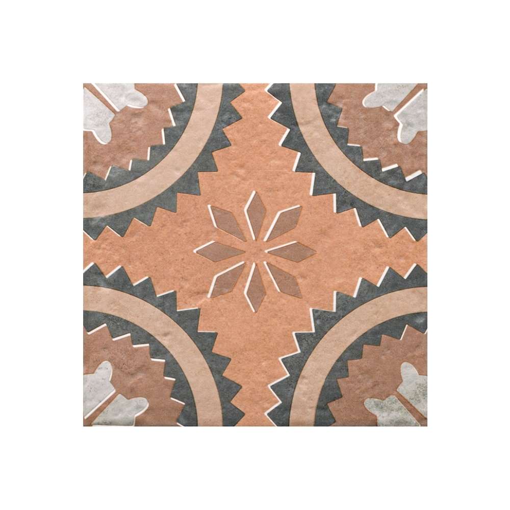 Verity Poppy 8" x 8" Cotto Porcelain Matte Tile