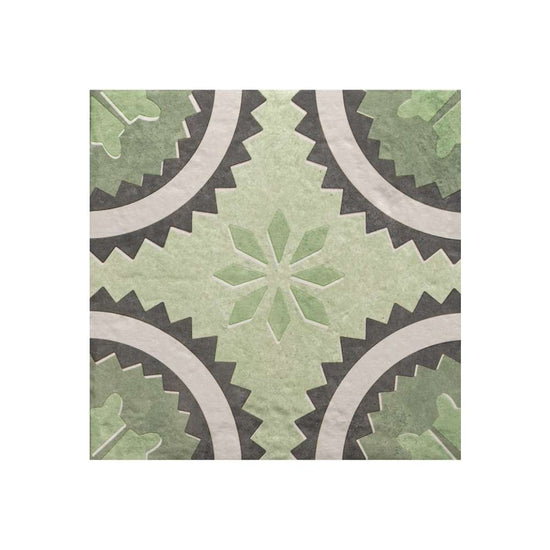Verity Poppy 8" x 8" Verde Porcelain Matte Tile