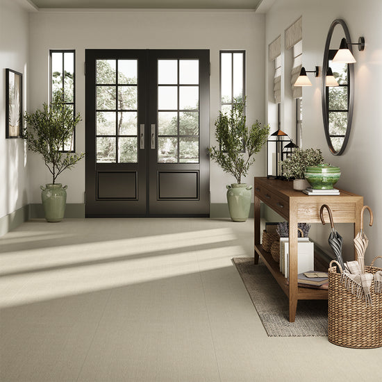 Linen Tweed 12"x24" Almond Porcelain Matte Tile