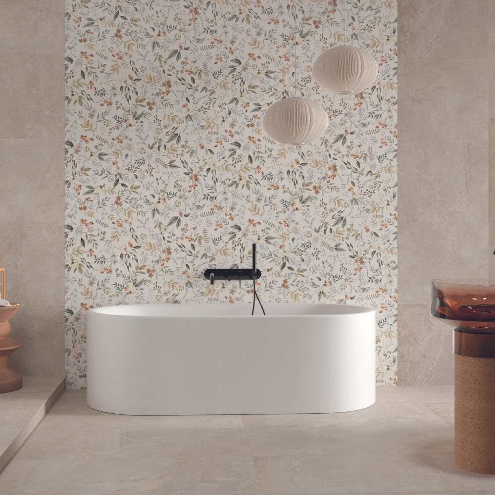 Idyll 24" x 48" Autumn Porcelain Matte & Glossy Tile