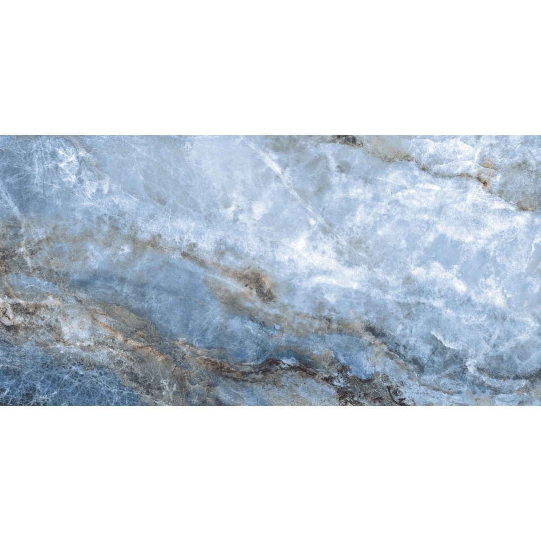 Banff 24" x 48" Onice Azzurro Porcelain Polished Tile