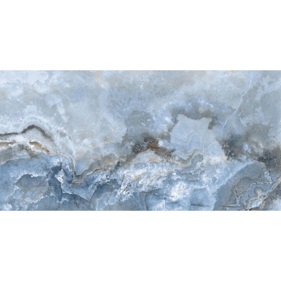 Banff 24" x 48" Onice Azzurro Porcelain Matte Tile