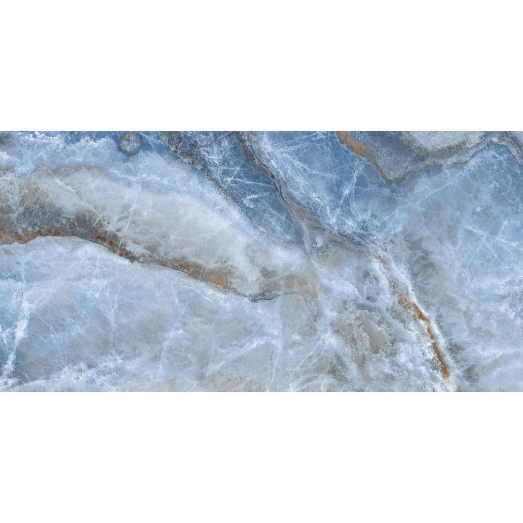 Banff 24" x 48" Onice Azzurro Porcelain Matte Tile