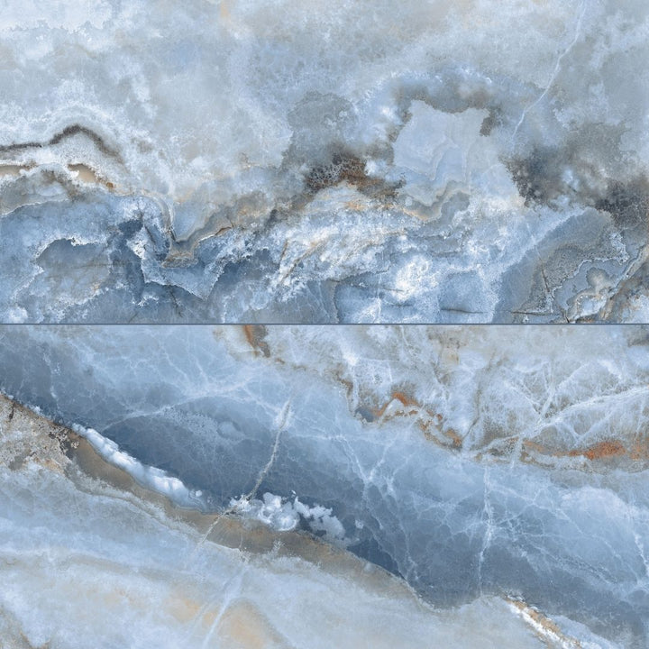 Banff 24" x 48" Onice Azzurro Porcelain Matte Tile