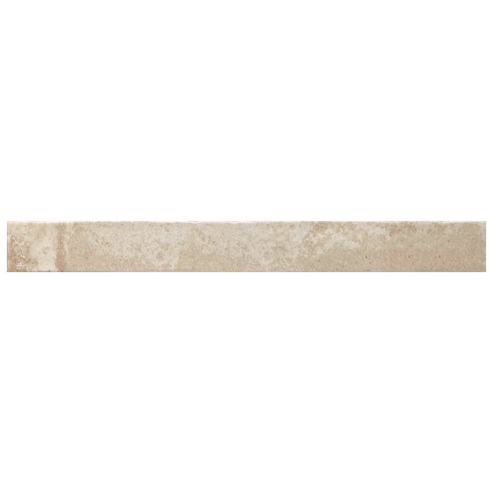 Aria 2" x 18" Crema Porcelain Glossy Tile