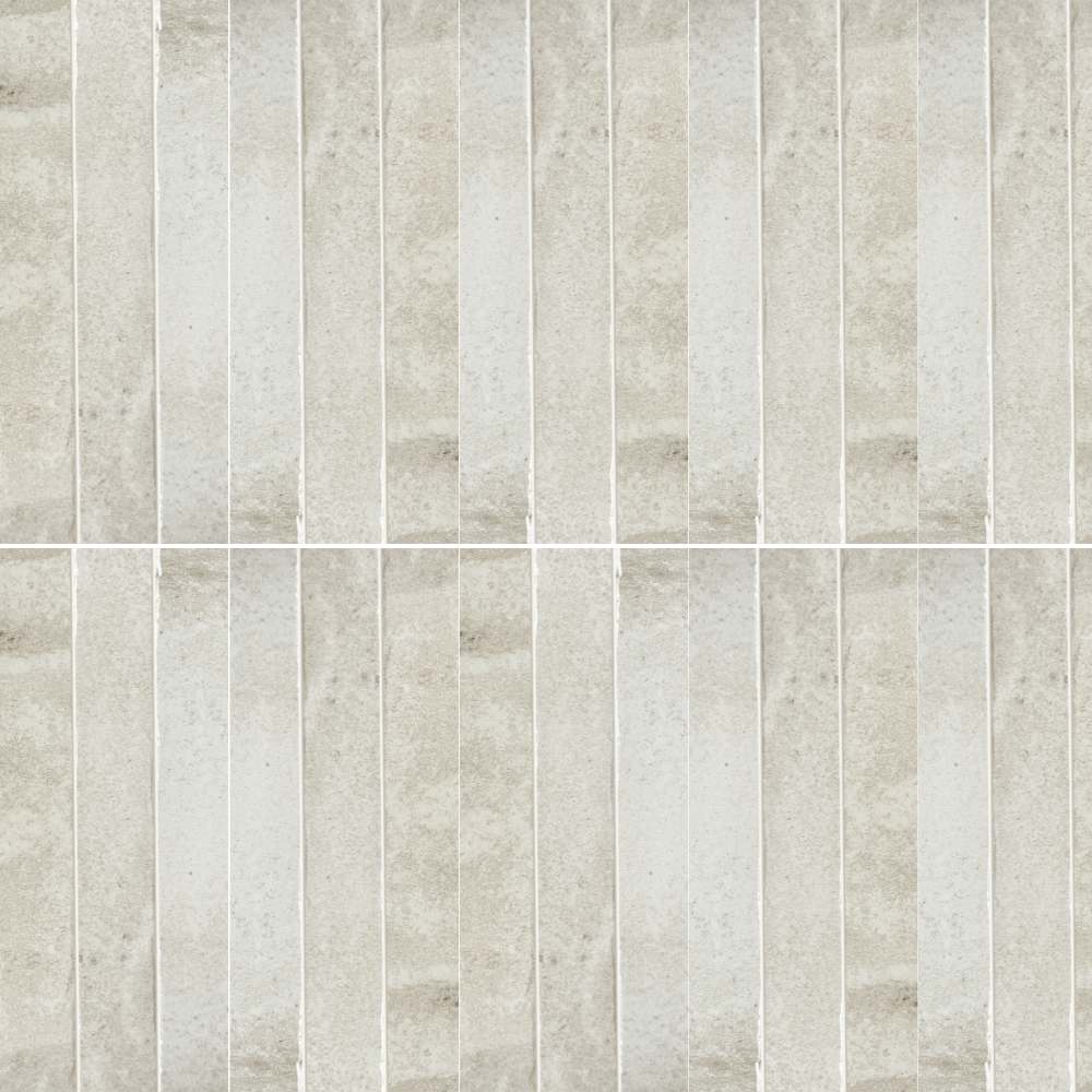 Aria 2" x 18" Fog Porcelain Glossy Tile