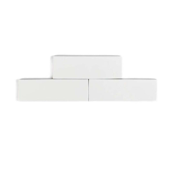 Galileo 2" x 6" Bianco Porcelain Glossy Tile