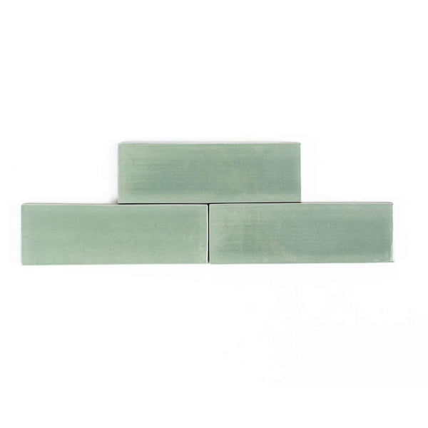 Galileo 2" x 6" Pistacchio Porcelain Glossy Tile