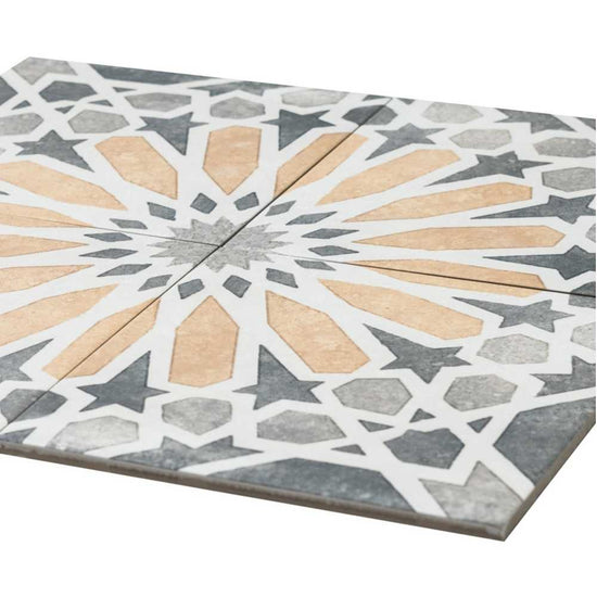 Garden Sunflower 8" x 8" Porcelain Patterned Wall & Floor Tile