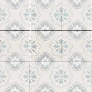 Oheka 6" x 6" Porcelain Patterned Wall & Floor Tile