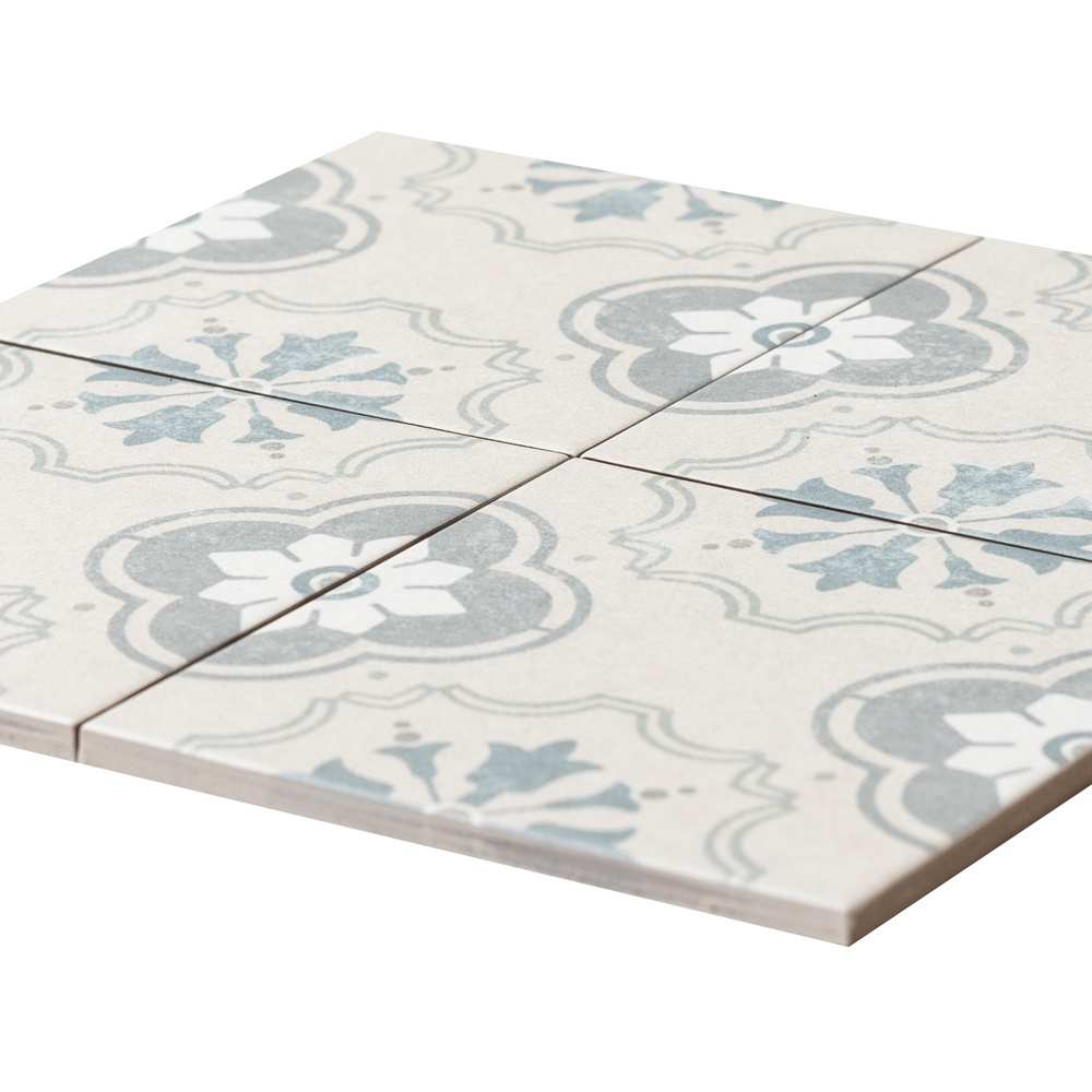 Oheka 6" x 6" Porcelain Patterned Wall & Floor Tile