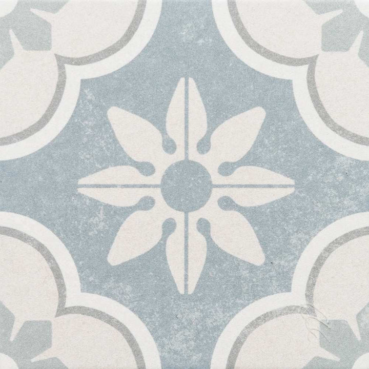 Oheka 6" x 6" Porcelain Patterned Wall & Floor Tile