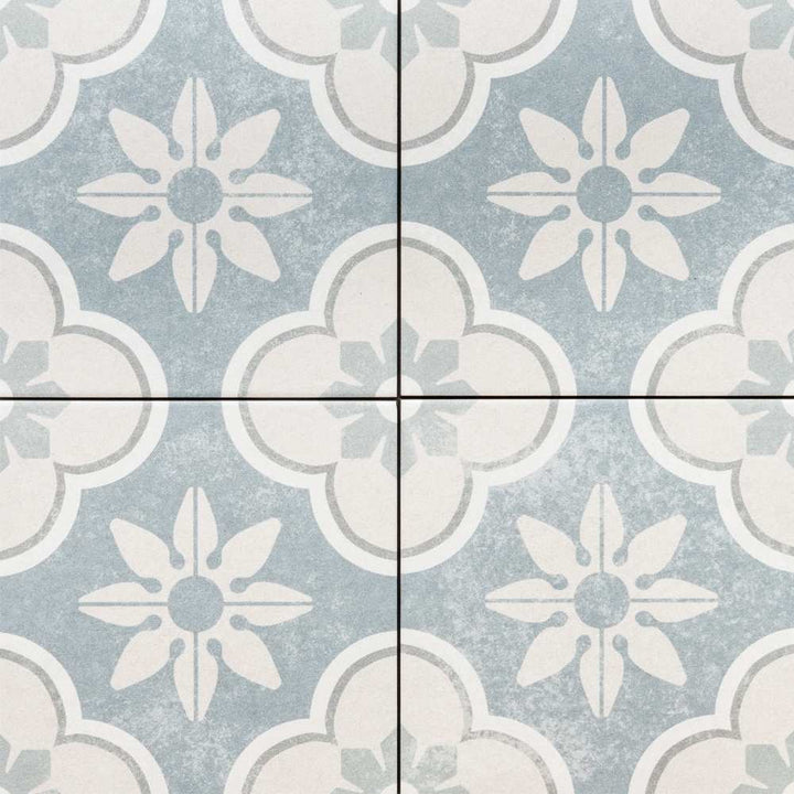 Oheka 6" x 6" Porcelain Patterned Wall & Floor Tile