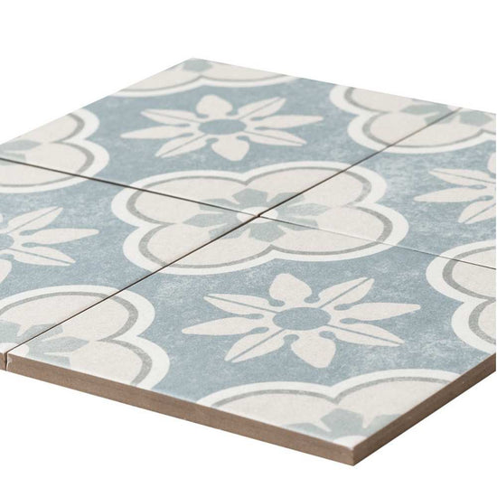 Oheka 6" x 6" Porcelain Patterned Wall & Floor Tile