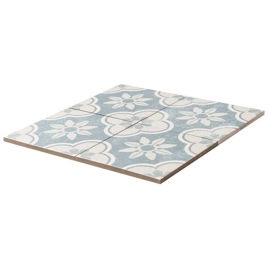 Oheka 6" x 6" Porcelain Patterned Wall & Floor Tile