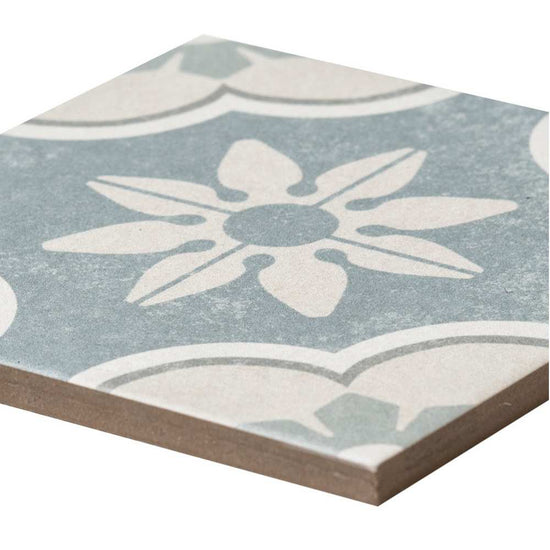 Oheka 6" x 6" Porcelain Patterned Wall & Floor Tile